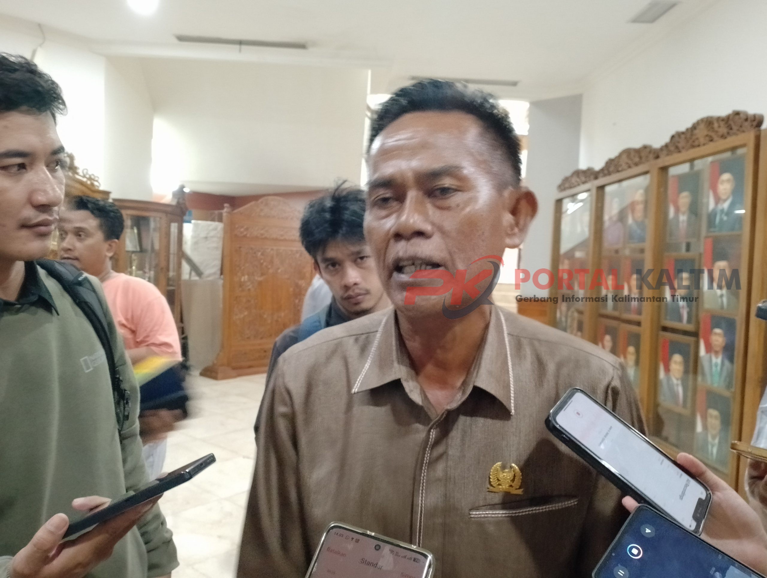 Anggota Komisi D DPRD Kutai Timur Yulianus Palangiran