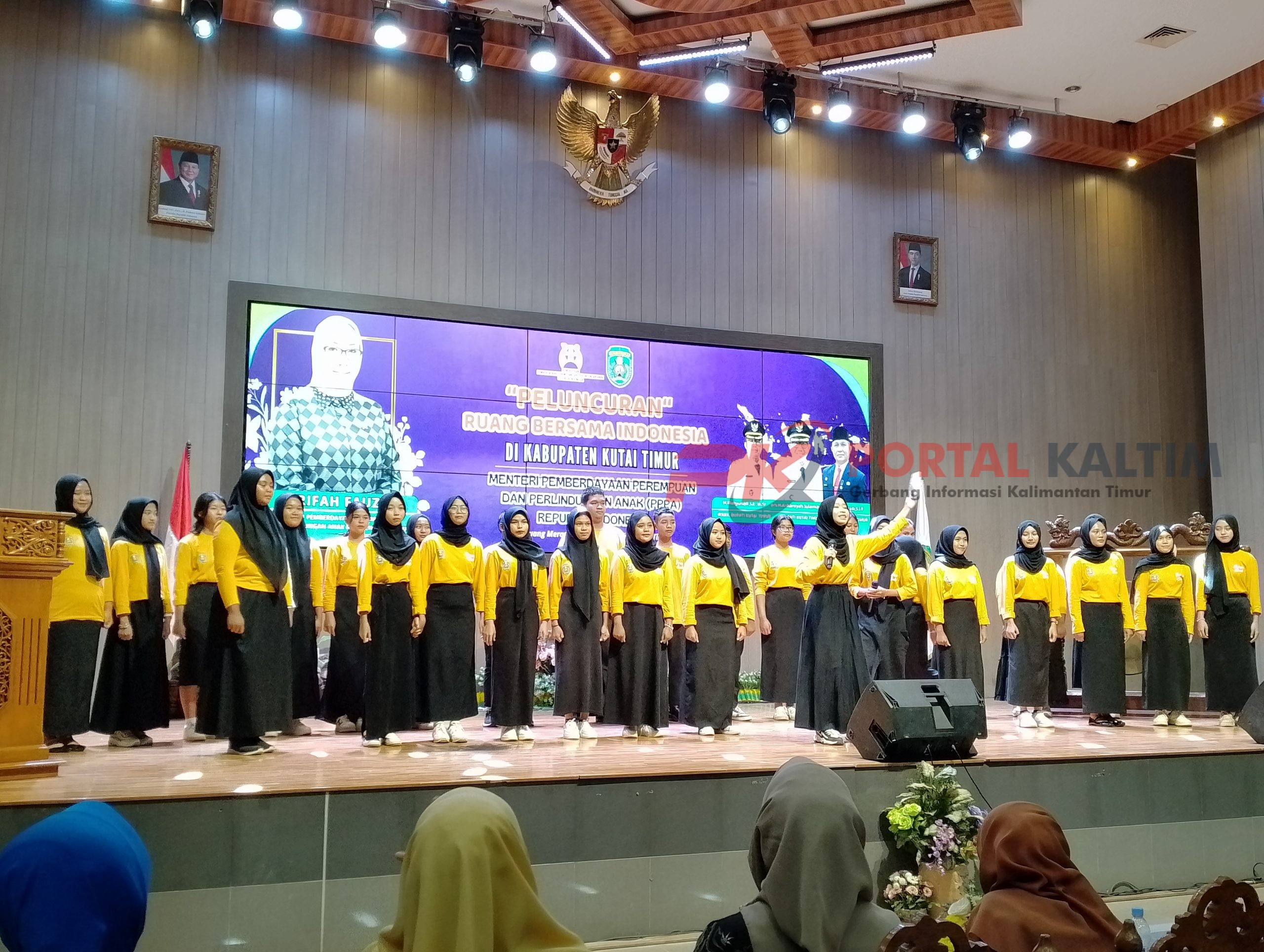 Peluncuran Ruang Bersama Indonesia (RBI) Kutai Timur