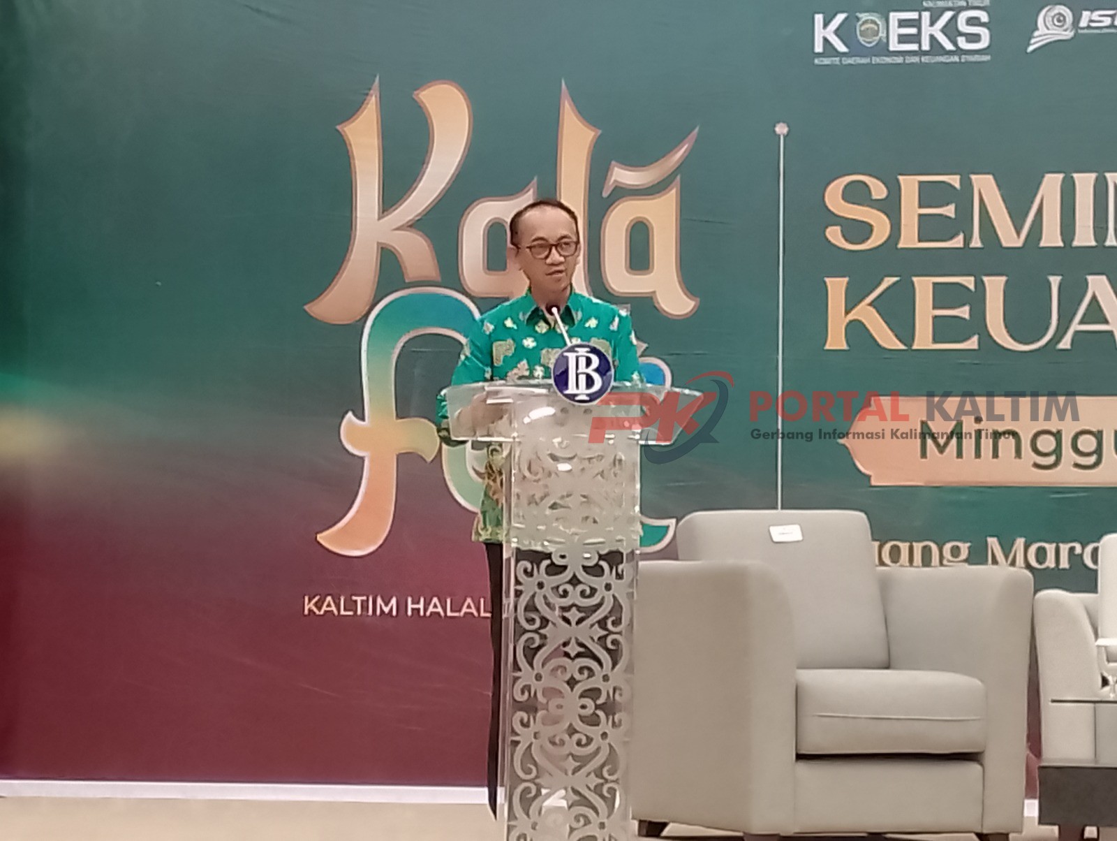 Deputi Kepala Perwakilan Bank Indonesia Provinsi Kalimantan Timur (BI Kaltim) Bayuadi Hardiyanto