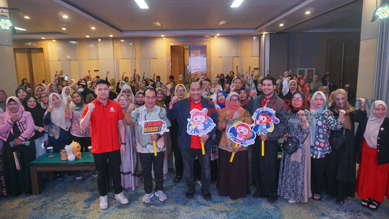 PT Akulaku Finance Indonesia bersama UMKM Samarinda dalam seminar literasi keuangan