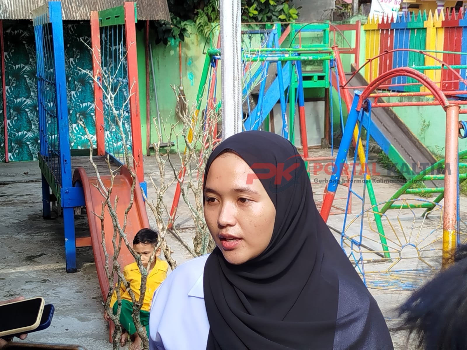 Kepala SPPG Samarinda Seberang Tantia Dewi Harianto