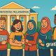 Ilustrasi pendidikan perguruan tinggi gratis menggunakan Program Gratispol bagi putra-putri Kalimantan Timur