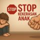 Ilustrasi stop kekerasan pada anak