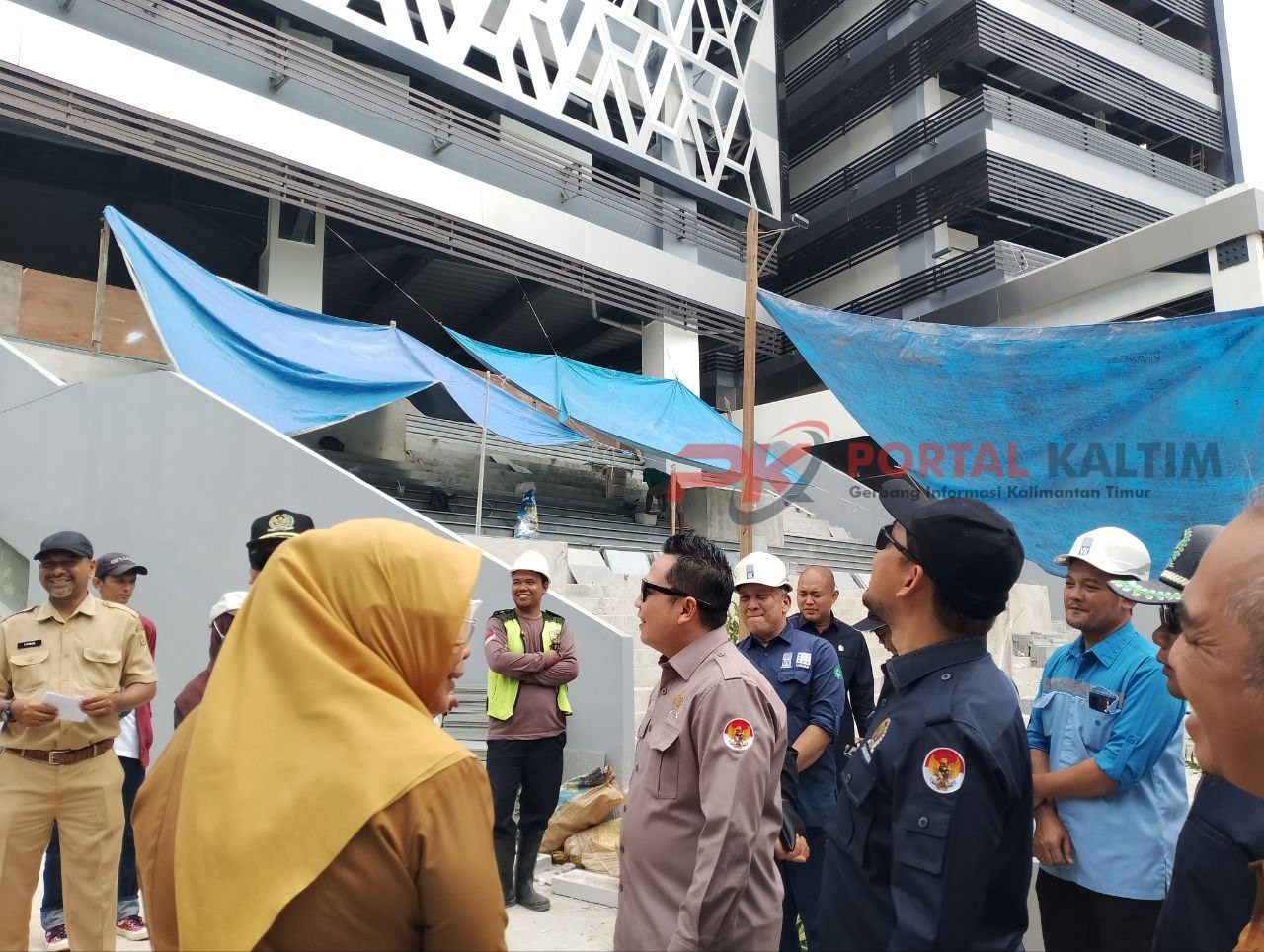 Tinjauan Komisi III DPRD Samarinda di Pasar Pagi Samarinda