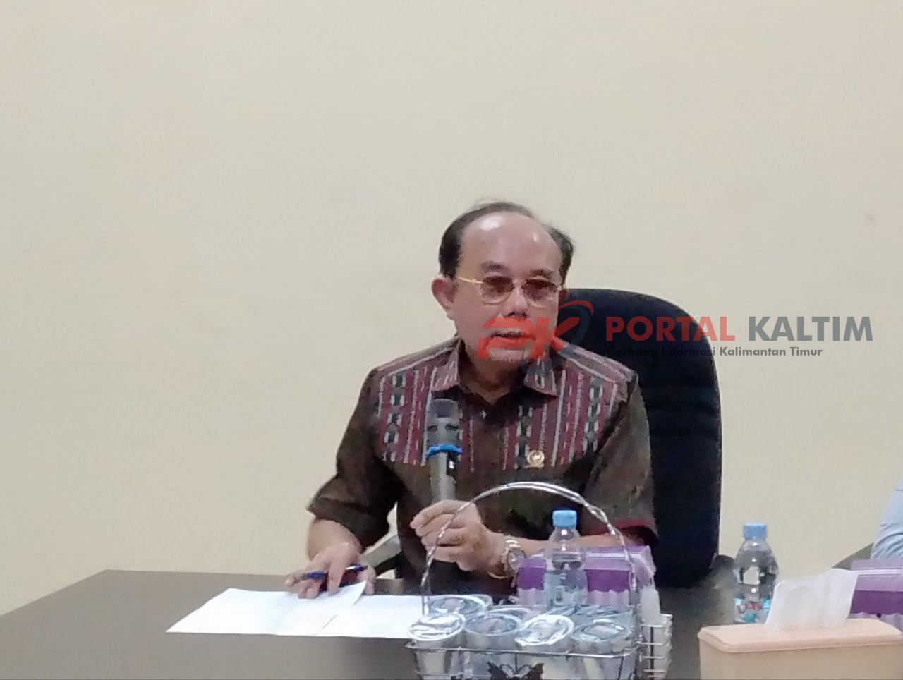 Ketua Komite I DPD RI dapil Kaltim dr Andi Sofyan Hasdam