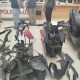 Barang bukti berupa curian motor yang telah dibongkar oleh pelaku