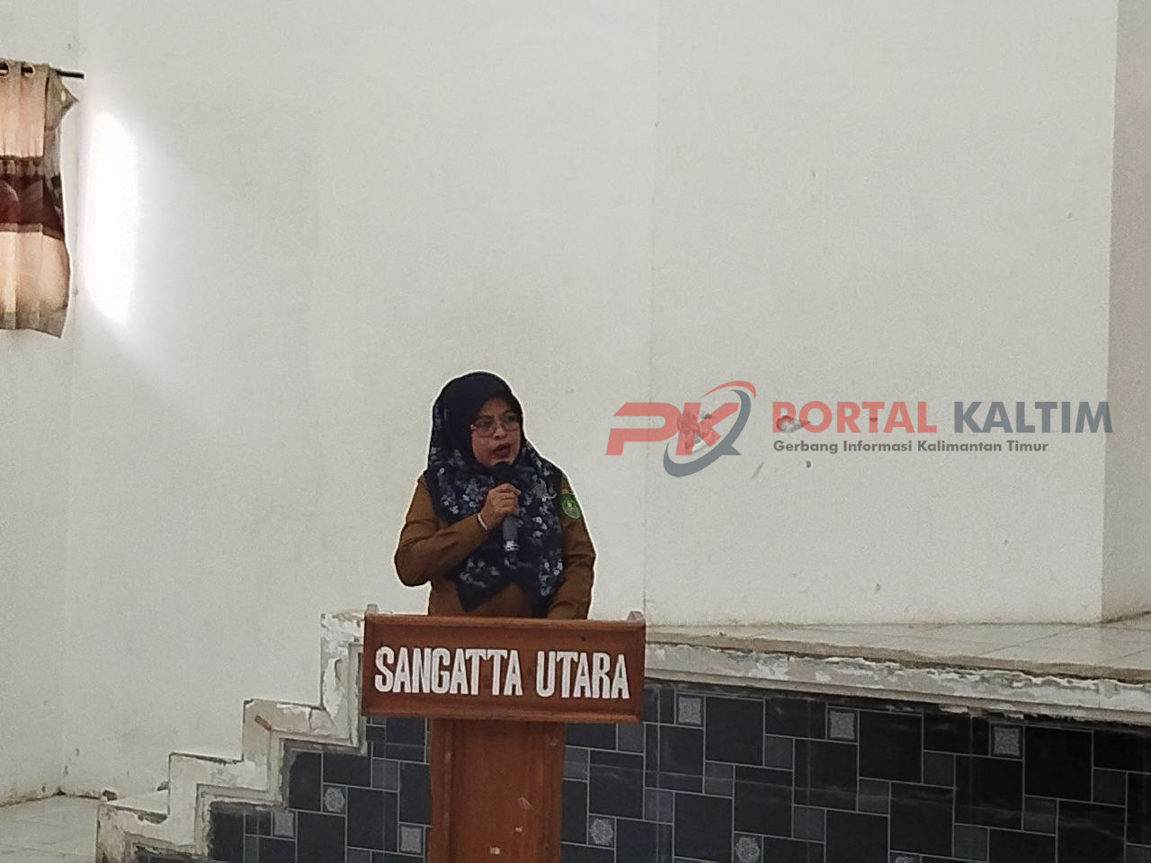 Camat Sangatta Utara Hasdiah