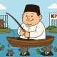 Ilustrasi Prabowonomic: The Fishing Time oleh Astronacci, Gema Goeyardi