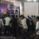 Suasana kecelakaan truk yang saat festival Ganesha Visarjan