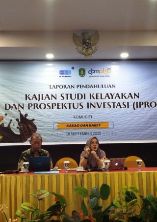 tim konsultan Sucofindo Meitri Hening Chrisna Daluarti (Mei) dan Muhammad Nashar
