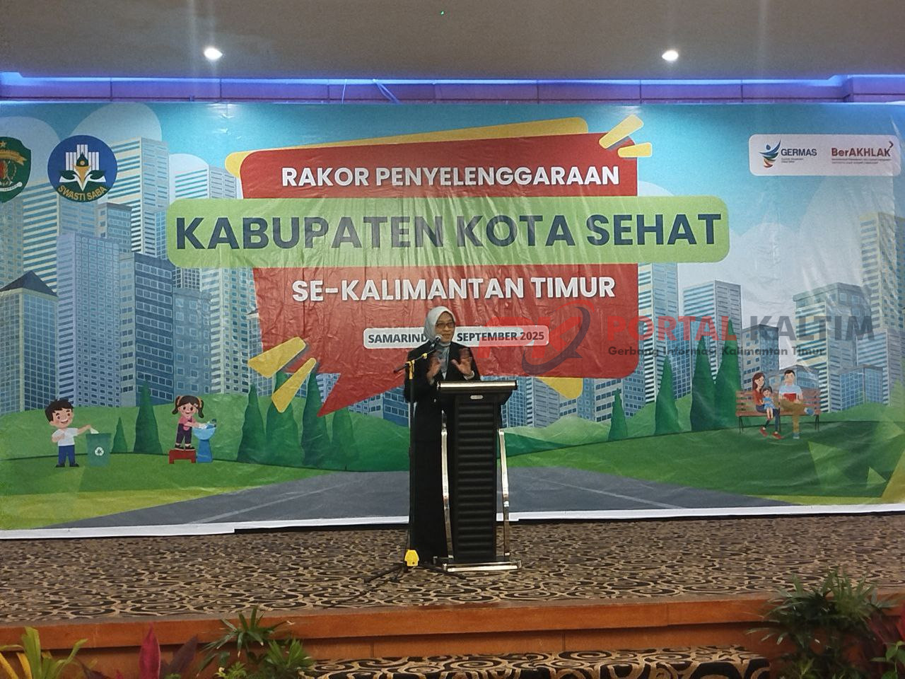 Sekertaris Daerah Provinsi Kaltim Sri Wahyuni