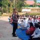 Satbinmas Polresta Samarinda dalam penyuluhan di SMKN 3 Samarinda