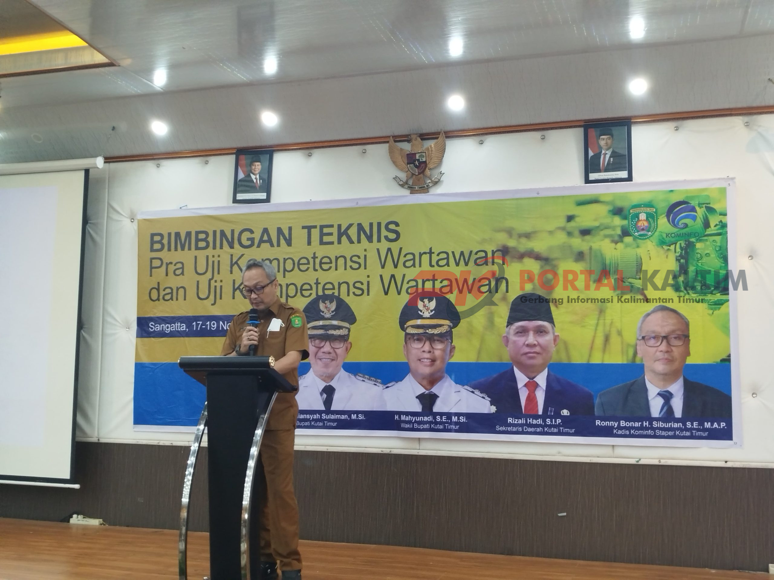 Kepala Diskominfo Staper Kutai Timur, Ronny Bonar.