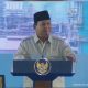 Presiden RI Prabowo Subianto dalam peresmian proyek RDMP Kilang Balikpapan