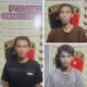Tiga terduga pelaku pencurian dan penadahan ponsel di Musholla Nurul Ikhsan, Sungai Kunjang, diamankan di Polsek Sungai Kunjang bersama barang bukti satu unit telepon genggam.