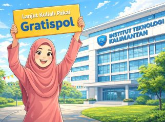Ilustrasi mahasiswi Institut Teknologi Kalimantan Ade Rahayu yang menyampaikan solusi atas polemik pembatalan bantuan pendidikan Gratispol setelah tercapainya kesepakatan antara ITK dan Pemprov Kaltim.