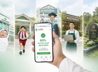 Ilustrasi Satu Wakaf Indonesia, mudahkan masyarakat berwakaf dari nominal ringan dan manfaatnya bagi perjalanan hidup (portalkaltim.com/AI).