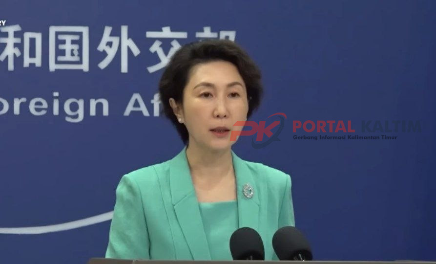 Juru Bicara Kementrian Luar Negeri China, Mao Ning pada Konferensi Pers di Beijing