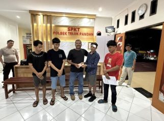 Mediasi berujung damai antara korban dan pelaku pengeroyokan di Teluk Pandan