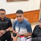 Wakil Ketua DPRD Kutim, Sayid Anjas, bersama dengan Fraksi Partai Golkar Kutim lainnya