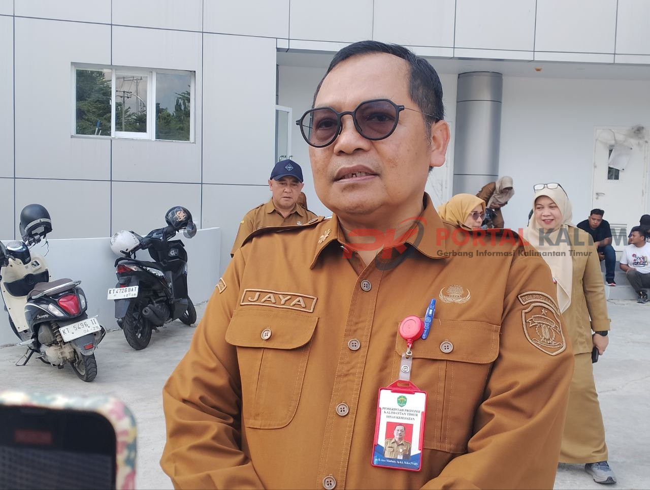 Kepala Dinkes Kaltim dr Jaya Mualimin.