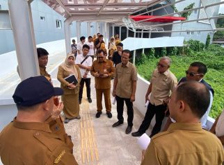 Kunjungan lapangan DPRD Kaltim di Gedung Pandurata RSUD AWS.