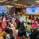 Suasana Hari Anak Nasional 2026 bertema "Sayang Anak, Lindungi dan Bangun Masa Depan" yang digelar di Kantor Gubernur Kalimantan Timur.