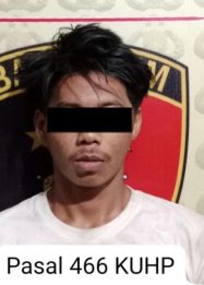 Terduga pelaku penganiayaan diamankan polisi setelah perkara penusukan menggunakan badik terjadi di Jalan Rapak Indah, Gang Samiaji, Sungai Kunjang, Samarinda.