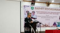perkuat kerukunan - Bupati Kutai Timur Ardiansyah Sulaiman saat memberikan arahan dalam Rapat Koordinasi FKUB Kutai Timur di Hotel Victoria