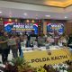 Konferensi Pers hasil Operasi Antik Mahakam 2026, di Gedung Mahakam Polda Kaltim.