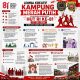 Selebaran ajakan mengikuti Lomba Kreatif Kampung Merah Putih HUT RI ke-81 oleh Kodim 0901/Samarinda.