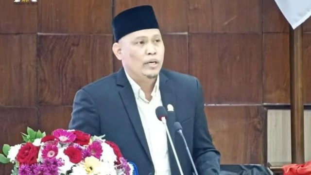Wakil Sekretaris Fraksi Golkar DPRD Kaltim, Salehuddin.