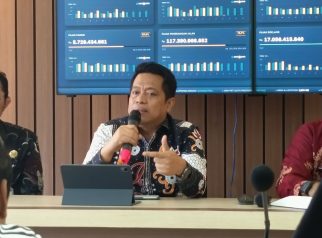 Plt Kepala Bapenda Kota Balikpapan, Irfan Taufi Menyampaikan Program Relaksasi Penghapusan Denda PBB pada Kamis, (3/9/2026).