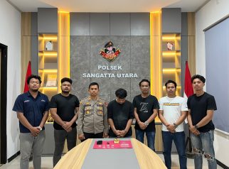 Polsek Sangatta Utara mengamankan 11 poket kristal putih yang diduga sabu dalam pengungkapan kasus dugaan peredaran narkotika di wilayah Sangatta Utara, Kutim