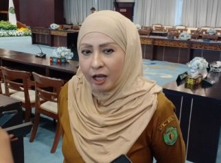 Kepala DP3A Provinsi Kaltim Hj Syarifah Alawiyah.