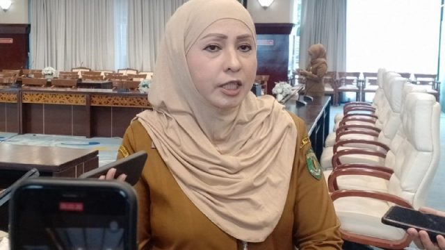 Kepala DP3A Provinsi Kaltim Hj Syarifah Alawiyah.