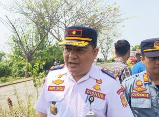 Kepala Dinas Perhubungan, Muhammad Fadli Phaturrahman usai Sidak di Kawasan Balikpapan Regency.