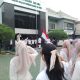 Suasana upacara peringatan Hari Santri 2026 "Santri Menguatkan Negeri Menuju Indonesia Emas" di Kantor Kementerian Agama Provinsi Kaltim, Kamis (22/10/2026).