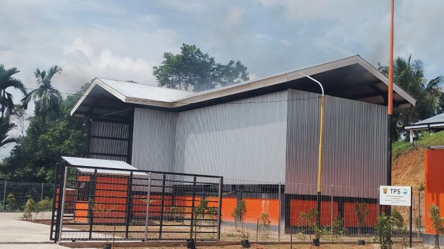 Insinerator di Jalan Bung Tomo Samarinda.